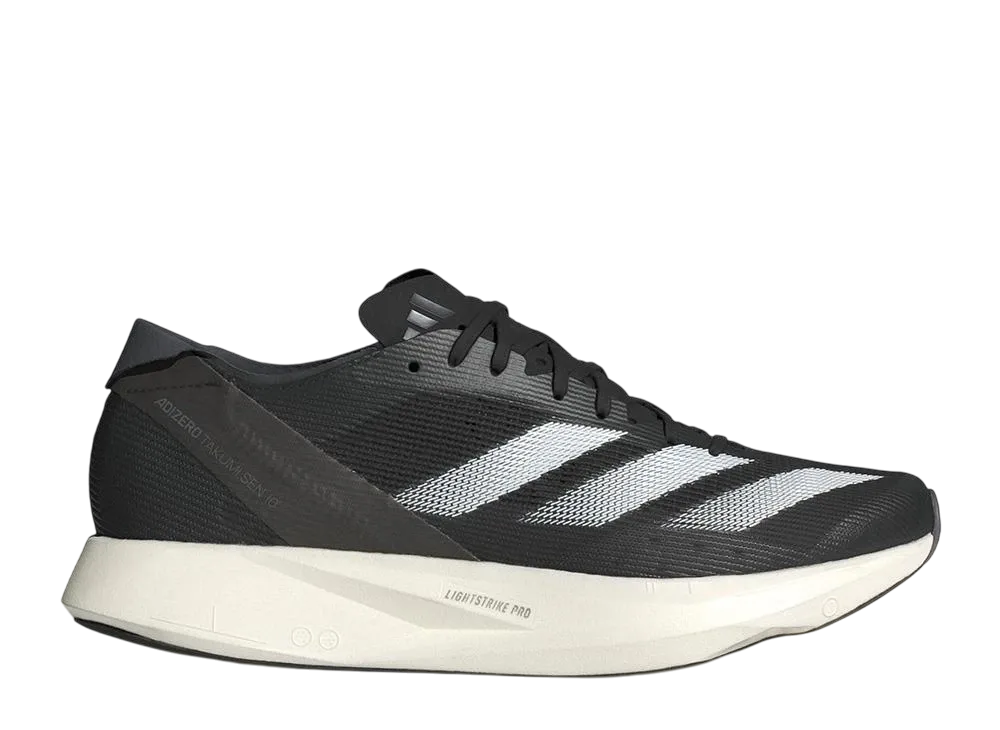 アディダス アディゼロ タクミ セン10 "コアブラック/クラウドホワイト/グレーファイブ"