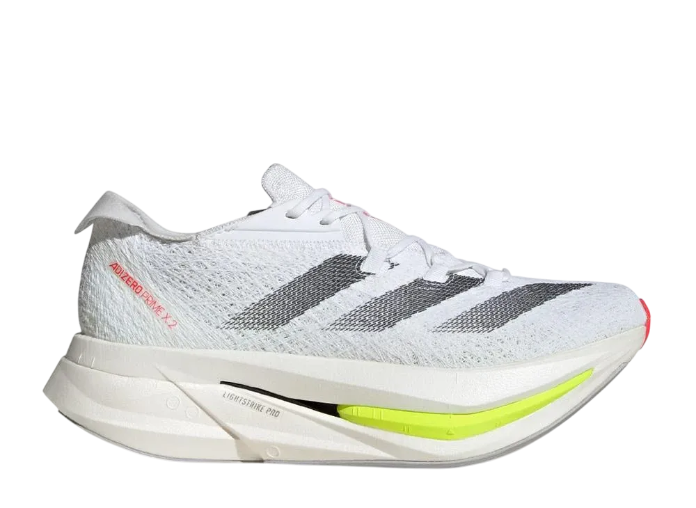 adidas Adizero Prime X 2 Strung "Cloud White/Core Black/Lucid Red"