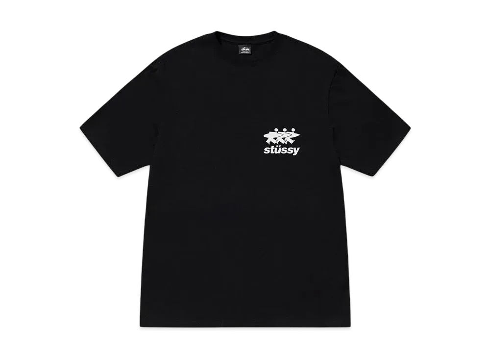 Stussy Surfwalk Tee "Black"