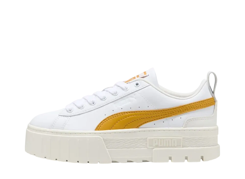 プーマ ウィメンズ メイズ リュクス "プーマホワイト/アーカイブゴールド"