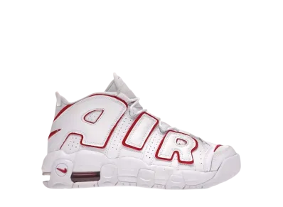 Nike GS Air More Uptempo "White/Varsity Red/White"