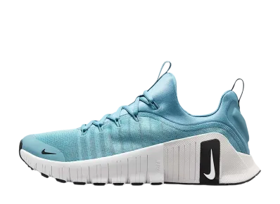Nike Free Metcon 6 "Denim Turquoise/Black/Vast Grey/White"