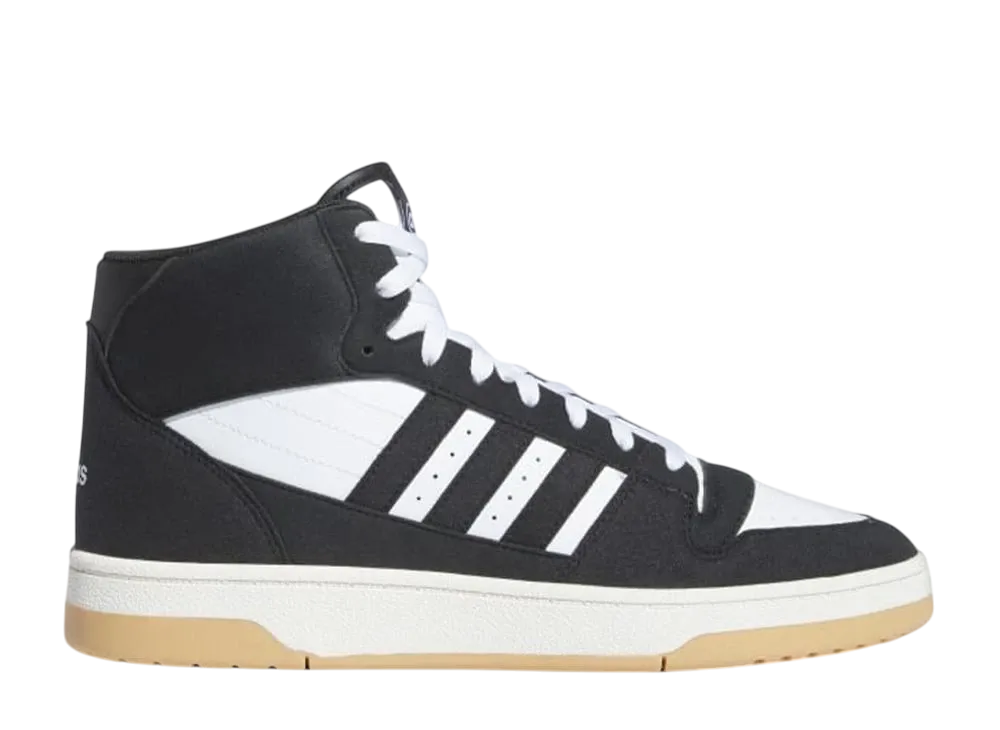 アディダス ターンアラウンド ミッド "コアブラック/クラウドホワイト"