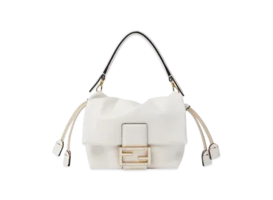 FENDI Mamma Baguette Small "White"