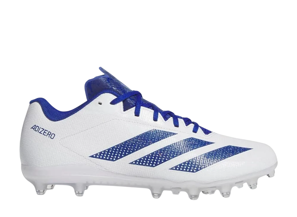 アディダス アディゼロ エレクトリック2 フットボールスパイク "クラウドホワイト/ロイヤルブルー"