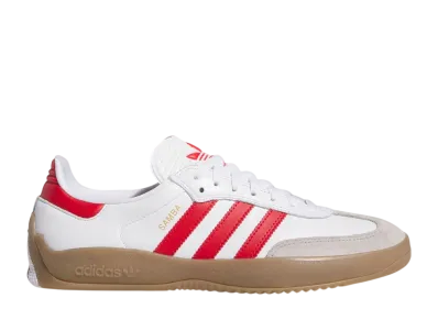 adidas Puig Samba "Cloud White/Better Scarlet/Gum"