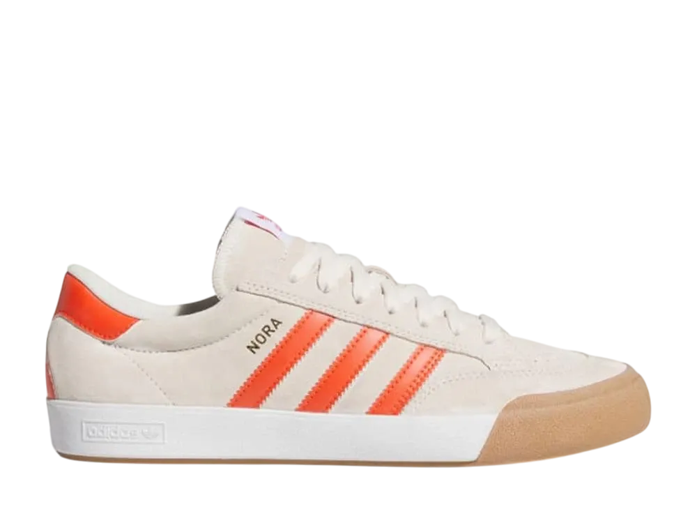 アディダスオリジナルス ノラ "ワンダーホワイト/オレンジ/ガム"