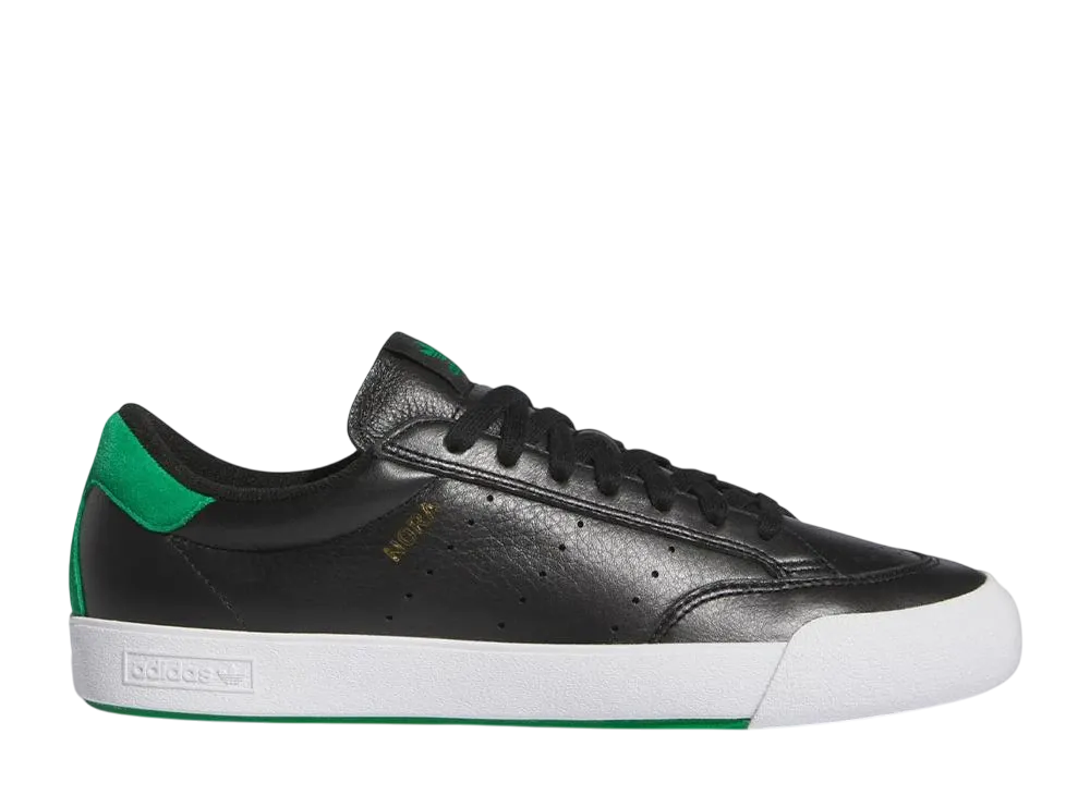 アディダスオリジナルス ノラ シグネチャー スケートボード "コアブラック/グリーン/クラウドホワイト"