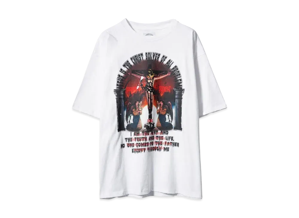 SOMEIT TRUTH VINTAGE TEE "OFF WHITE"