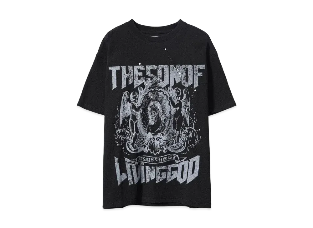 SOMEIT S.O.G VINTAGE TEE "BLACK"