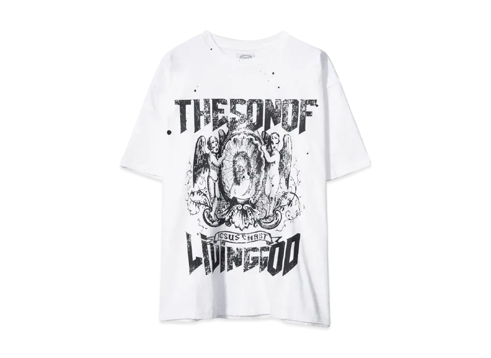 SOMEIT S.O.G VINTAGE TEE "WHITE"