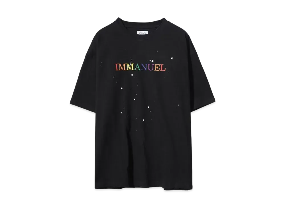 SOMEIT IMMANUEL VINTAGE TEE "BLACK"
