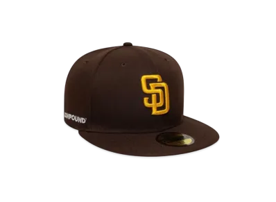 NEW ERA 59Fifty Compound x MLB 2025 San Diego Padres "Brown"