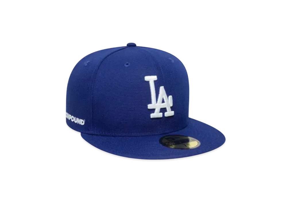 NEW ERA 59Fifty Compound x MLB 2025 Los Angeles Dodgers "Blue"