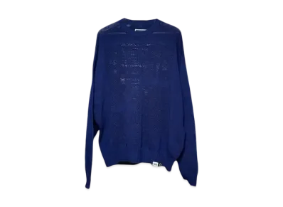 SSZ x PHINGERIN Window Web Sweater "Navy"