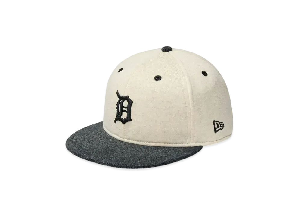 NEW ERA 59Fifty MLB Oatmeal Heather Detroit Tigers "Oatmeal/Black"