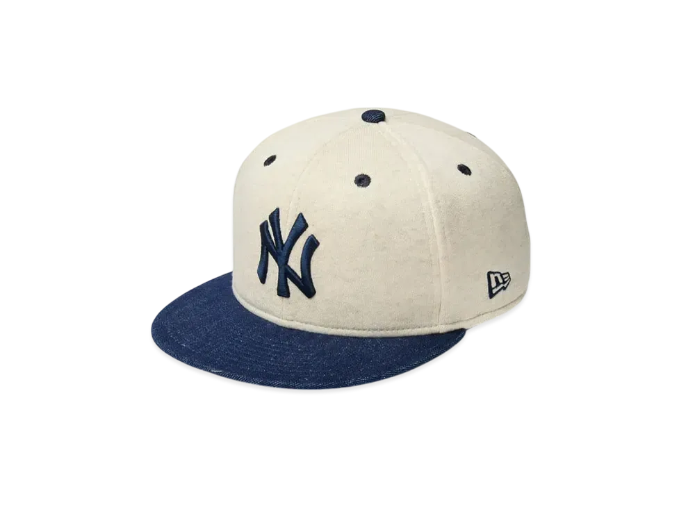 NEW ERA 59Fifty MLB Oatmeal Heather New York Yankees "Oatmeal/Navy"