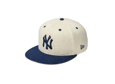 NEW ERA 59Fifty MLB Oatmeal Heather New York Yankees "Oatmeal/Navy"