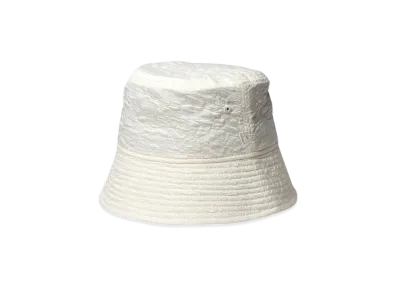 NEW ERA Bucket 01 Sailor Brim Jacquard Fabric "Chrome White"
