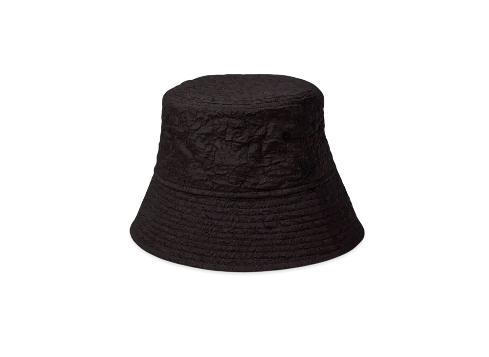 NEW ERA Bucket 01 Sailor Brim Jacquard Fabric "Black"