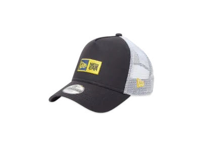 NEW ERA Youth 9Forty A-Frame Tracker Box Logo "Navy/White"