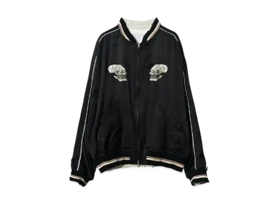 DAIRIKU "Skul" Ska Vintage Jumper "BLACK"