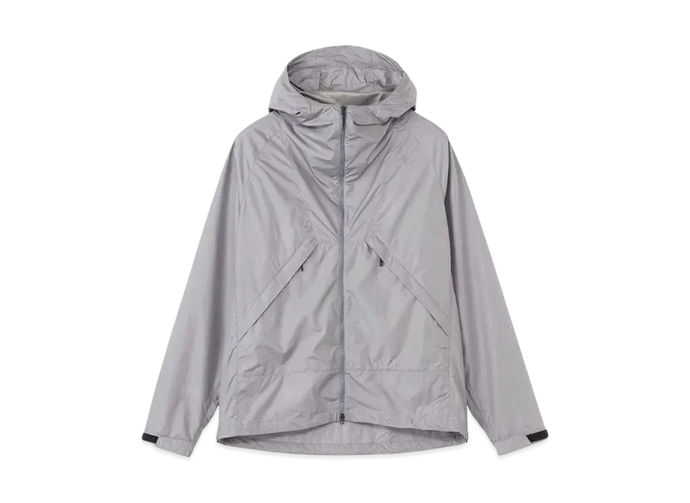 Goldwin Ripstop Hooded Jacket (Unisex) "Metallic Gray"