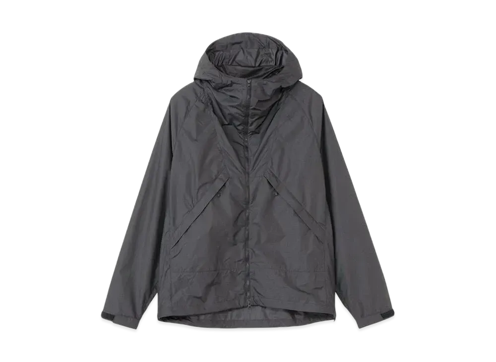 Goldwin Ripstop Hooded Jacket (Unisex) "Black"