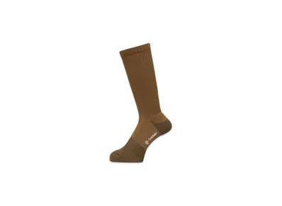 Goldwin Paper Fiber Arch Support Pile Mid Cut Socks (C3 Fit/Unisex) "Brown Gold"