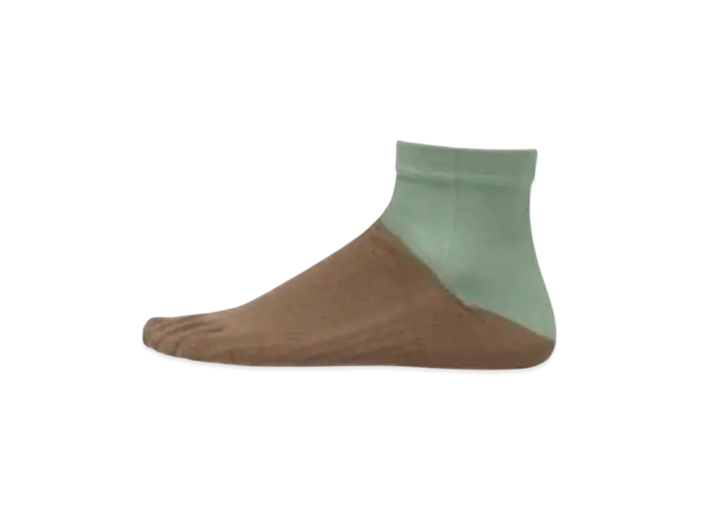 Goldwin Paper Fiber 5-Toe Short Socks (C3 Fit/Unisex) "Green Quartzite"