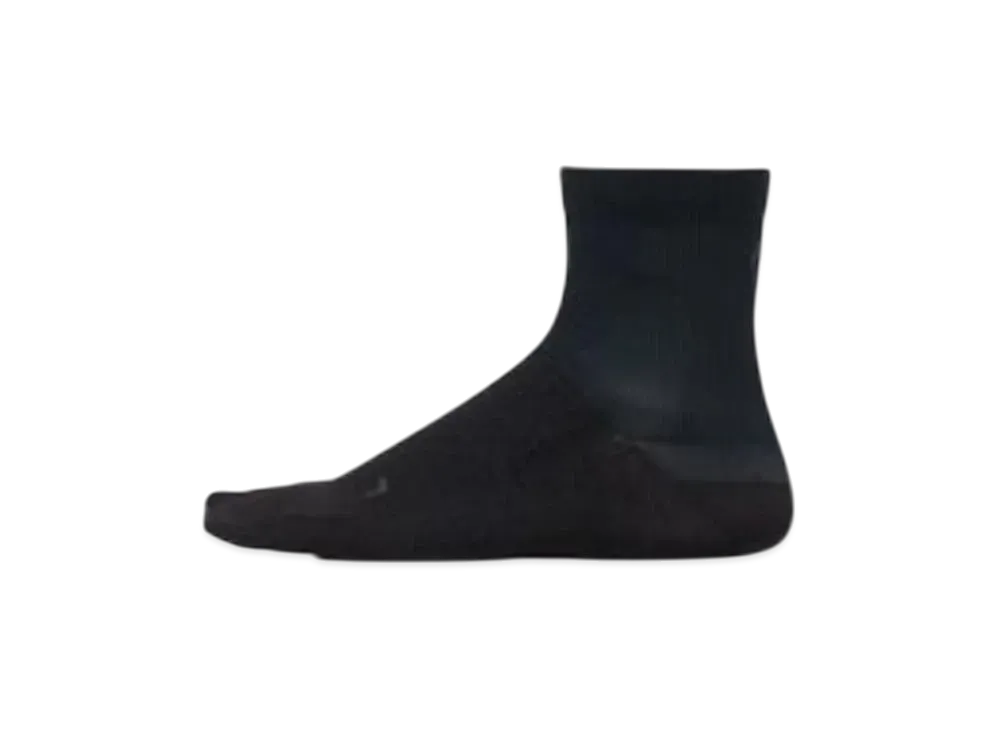 Goldwin Paper Fiber Tabi Quarter Socks (C3 Fit/Unisex) "Black"