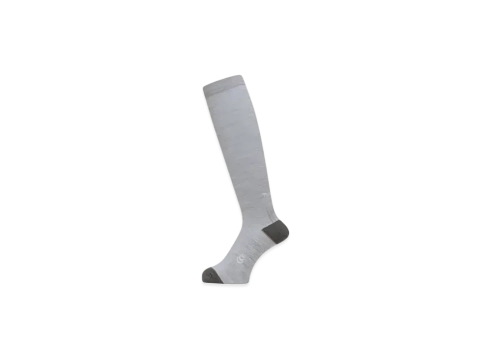 Goldwin Wool Blend Compression High Socks (C3 Fit/Unisex) "Mix Gray"