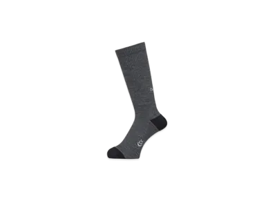 Goldwin Wool Blend Mid Cut Socks (C3 Fit/Unisex) "Mix Charcoal"