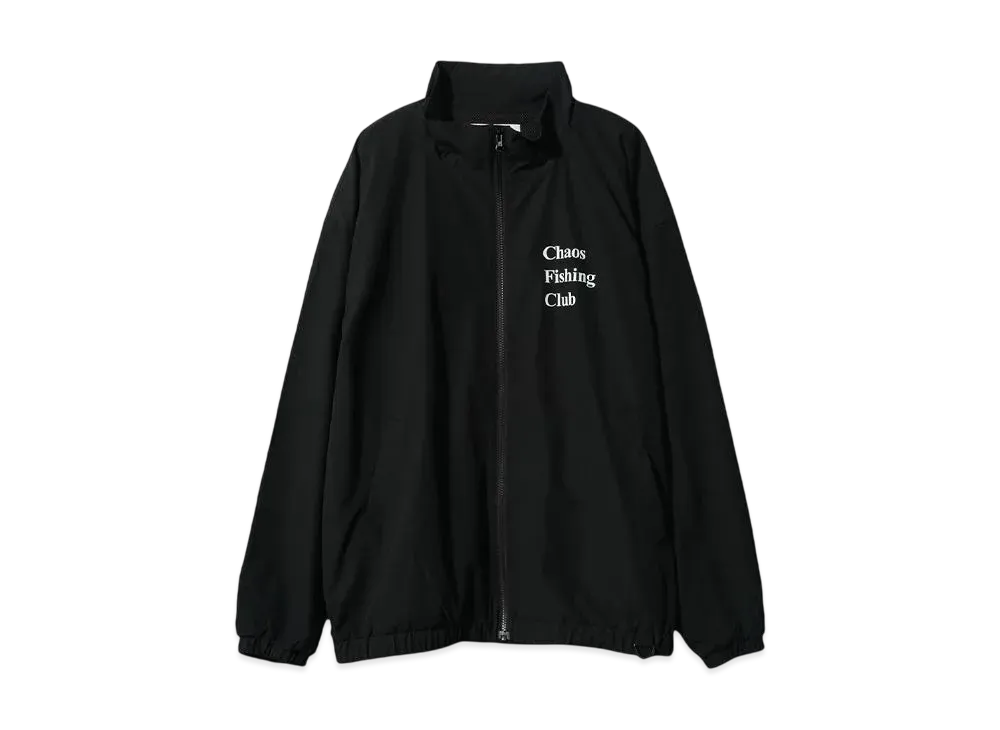 Chaos Fishing Club Logo Track Jacket"BLACK"