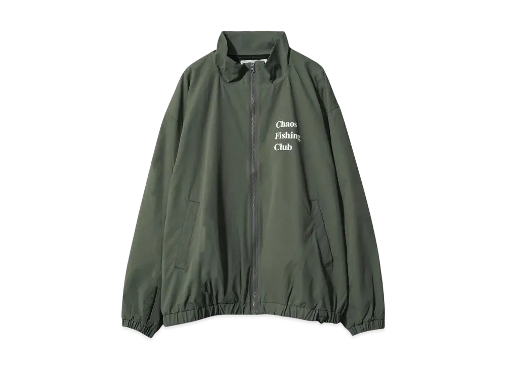 Chaos Fishing Club Logo Track Jacket"GRAY"