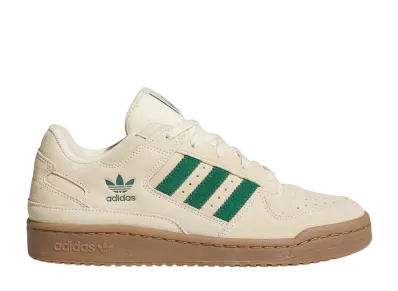 adidas Forum Low CL "Warm Vanilla/Dark Green/Ivory"