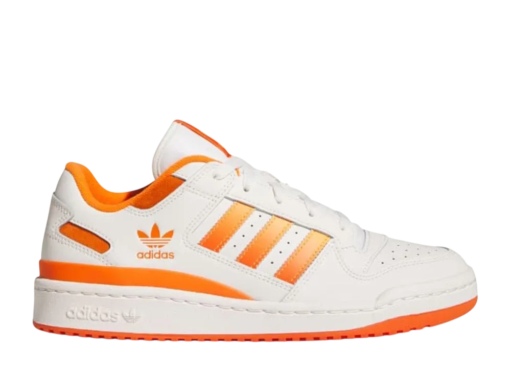 アディダスオリジナルス フォーラム ロー CL "クラウドホワイト/リアルゴールド/オレンジ"