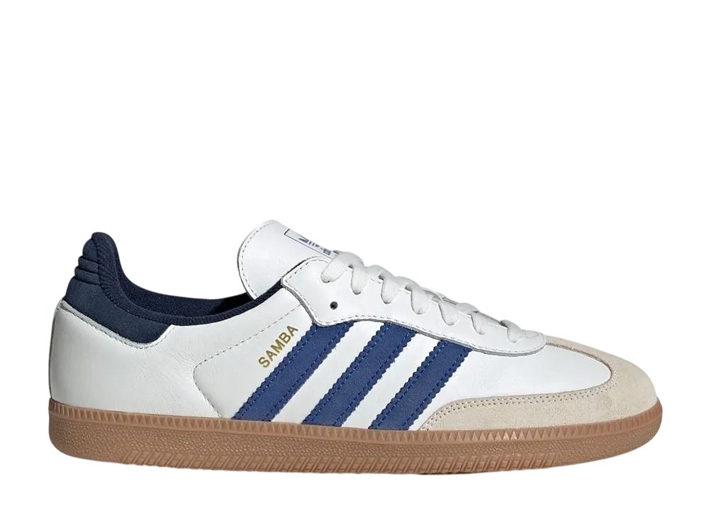 adidas Samba OG "Core White/Royal Blue/Night Indigo"