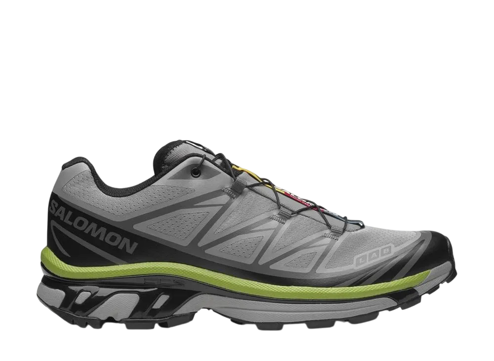Salomon XT-6 "Alloy/Black/Dark Citron"