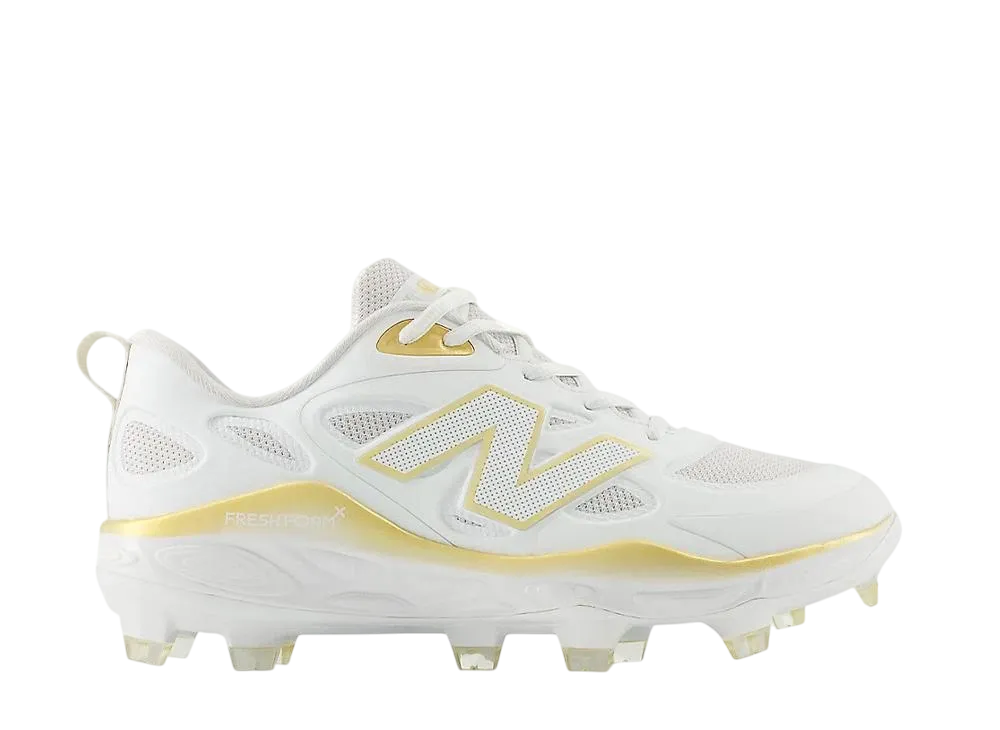 New Balance Women's Fresh Foam X Velo V4 Molded "White/Gold"