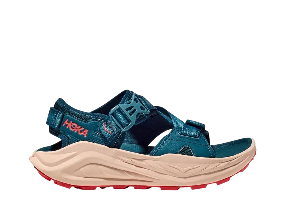 Hoka Women's Infini Hike TC "Blue Twilight/Grapefruit"