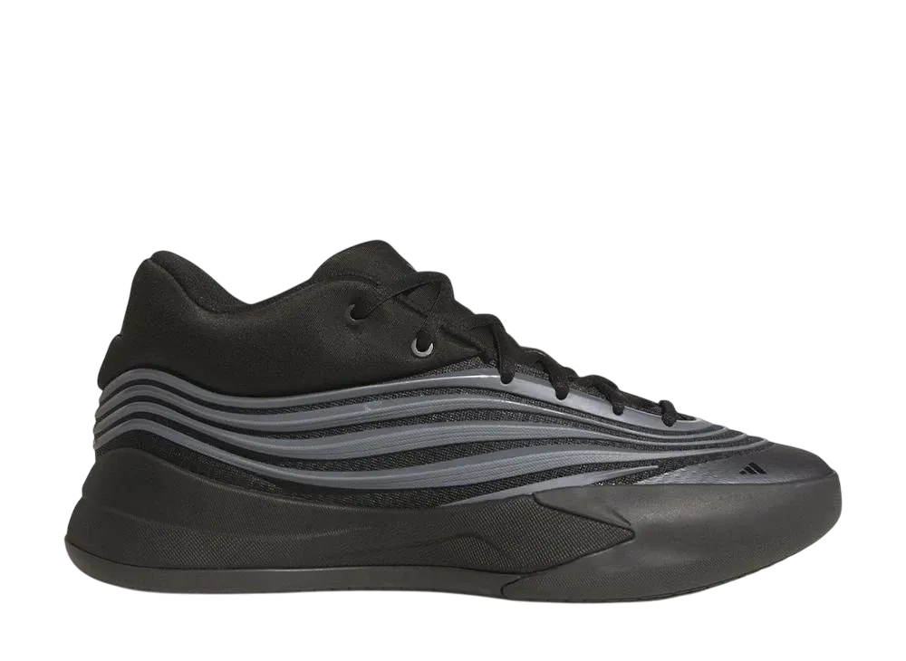 アディダス デイム10 "コアブラック/アイアンメタリック/ルシッドブルー"