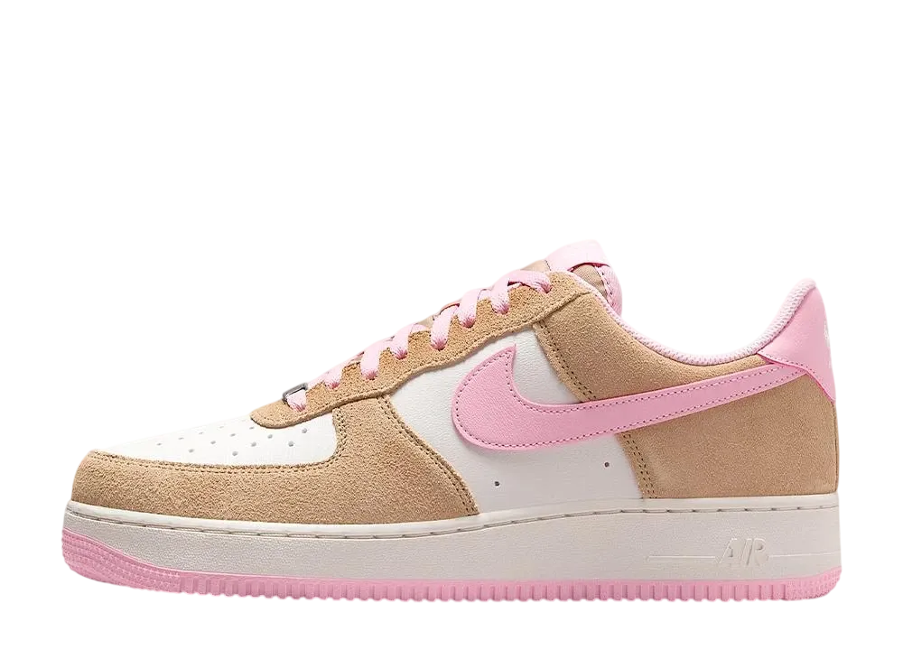 U*】様 NIKE Air Force 1 ベージュ/ピンク Nike Air Force 1 Pixel Beige Pink White Grey Shoes Womens