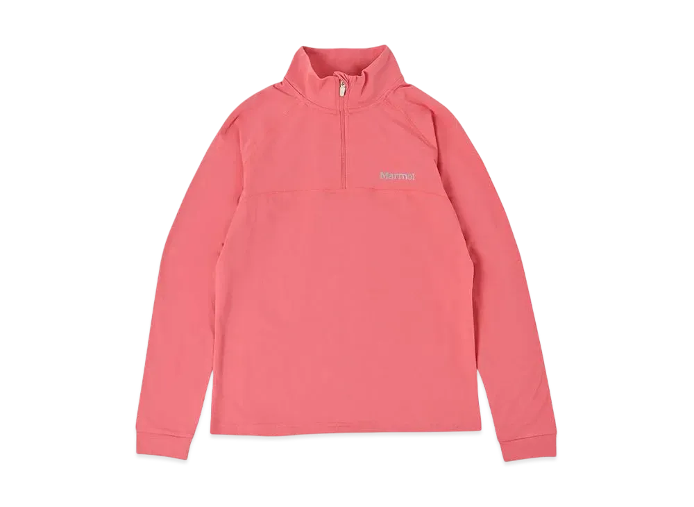 Marmot Women's Climb Skin Half-Zip Long Sleeve "Pink"
