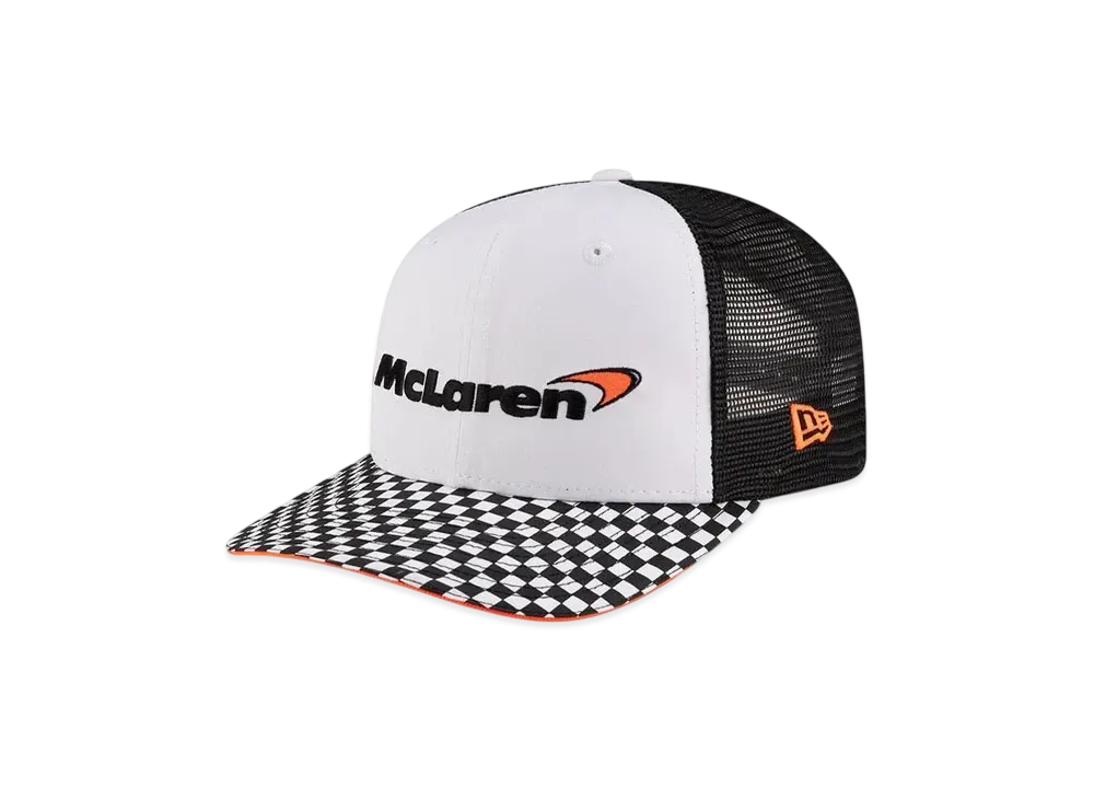 NEW ERA 9Fifty Original Fit Motorsport Collection Mclaren Checker "White"