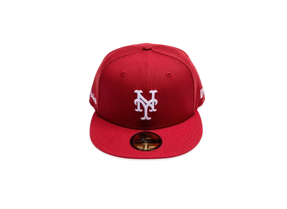 NEW ERA x Nigel Sylvester Brick by Brick New York Mets Fitted Hat XLD "Red"