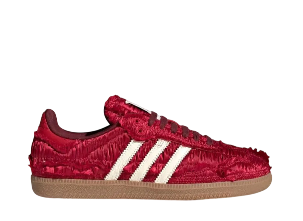 Caroline Hu × adidas Women's Samba "Power Red/Cream White/Shadow Red"