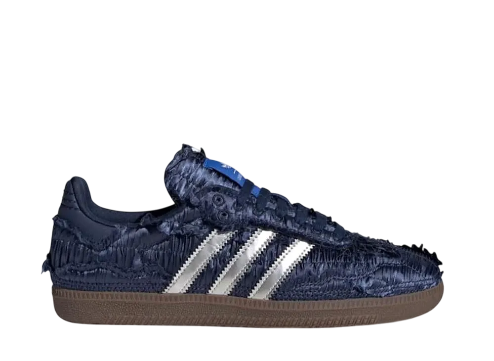 Caroline Hu × adidas Women's Samba "Dark Blue/Silver Metallic/Chalk White"