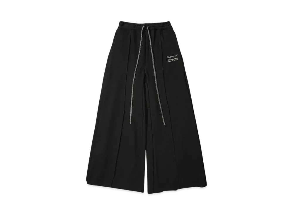 SHINYAKOZUKA ORDINARY HOME PANTALON(ISSUE#6) "COLOURLESS BLACK"