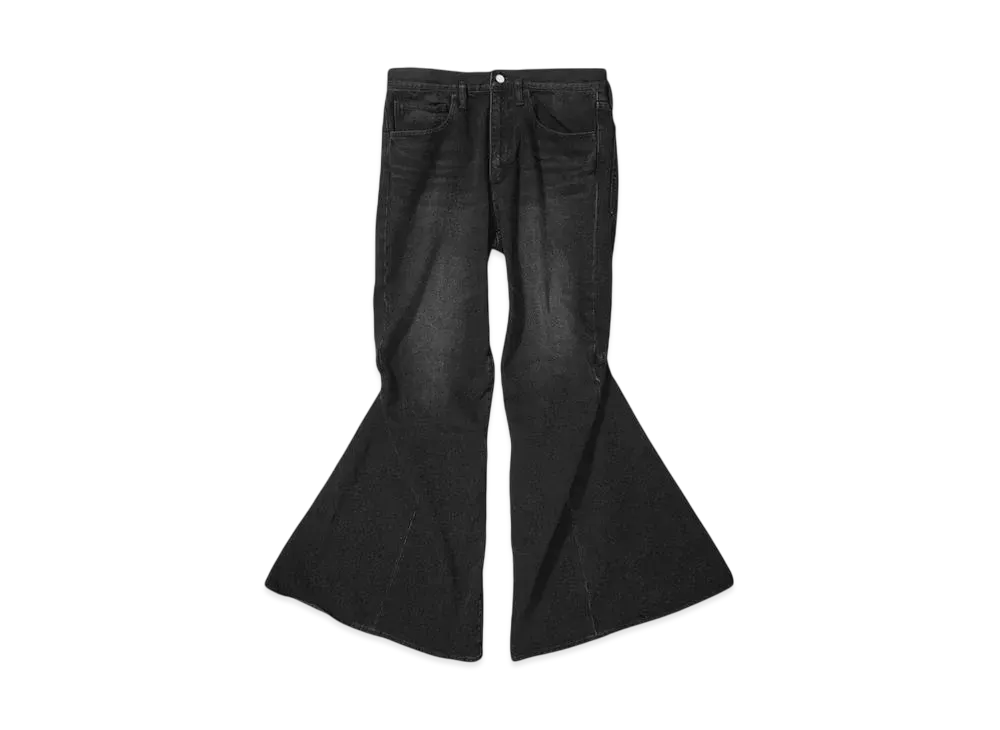 SHINYAKOZUKA WASHED ORDINARY CITY CURTAIN LEGS(ISSUE#6) "BLACK"